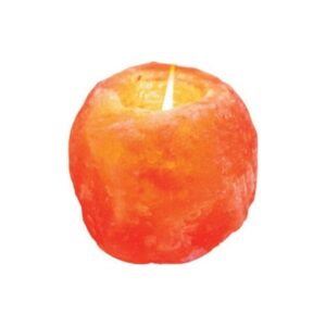 Himalayan Salt Candle Holder | 1 Hole