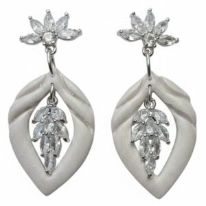 Wedding Silver & Cubic Zirconia - Large
