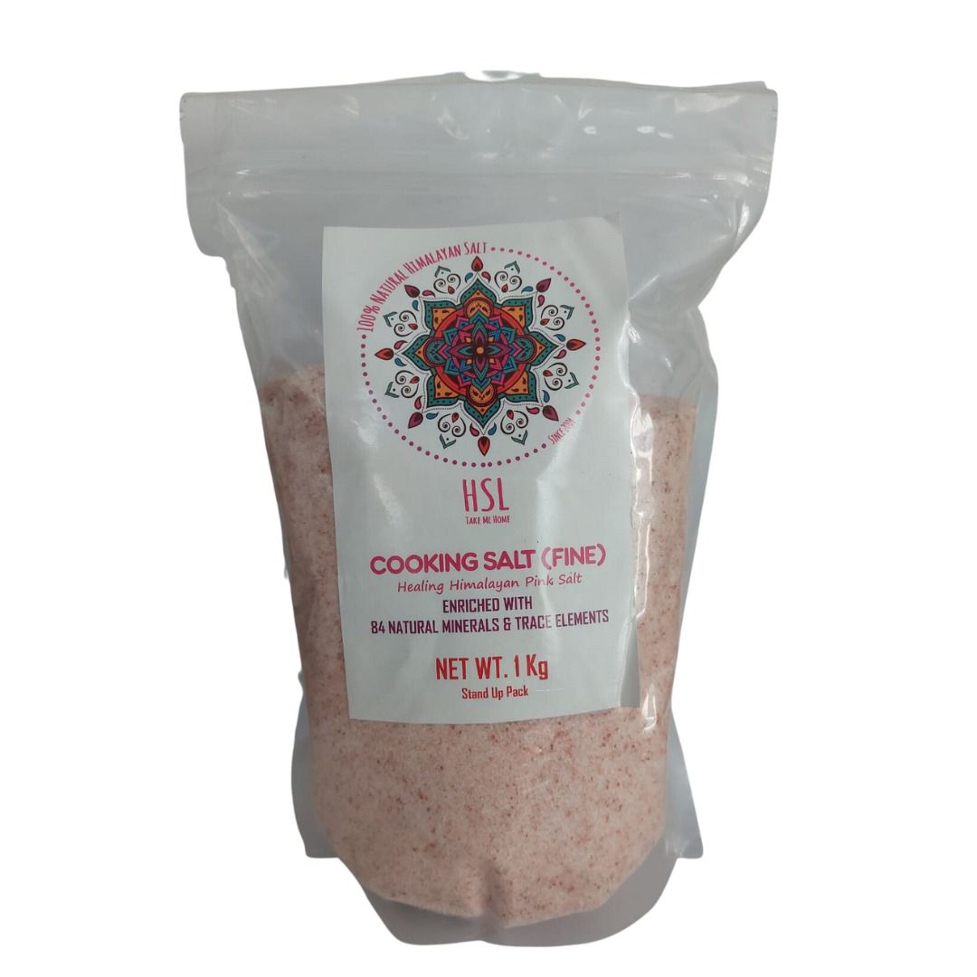 Himalayan Pink Cooking Salt | Fine | 1kg